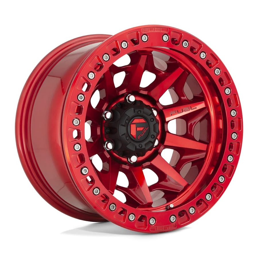 FUEL OFF-ROAD D113 17X9 COVERT BEADLOCK, 5X5.0, 3.5, 38mm CANDY RED - D11317907536