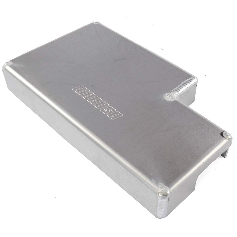 Moroso Fabricated Aluminum Fuse Box Cover 74255, Fits 2015-2017 Mustang