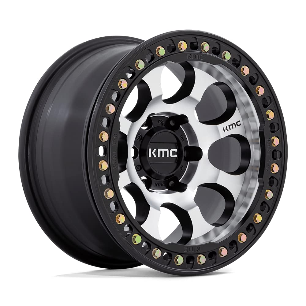 KMC KM237 0MM BLANK MACH-FC-BLK 17X8.5 (108-150) - KM237DB17850000