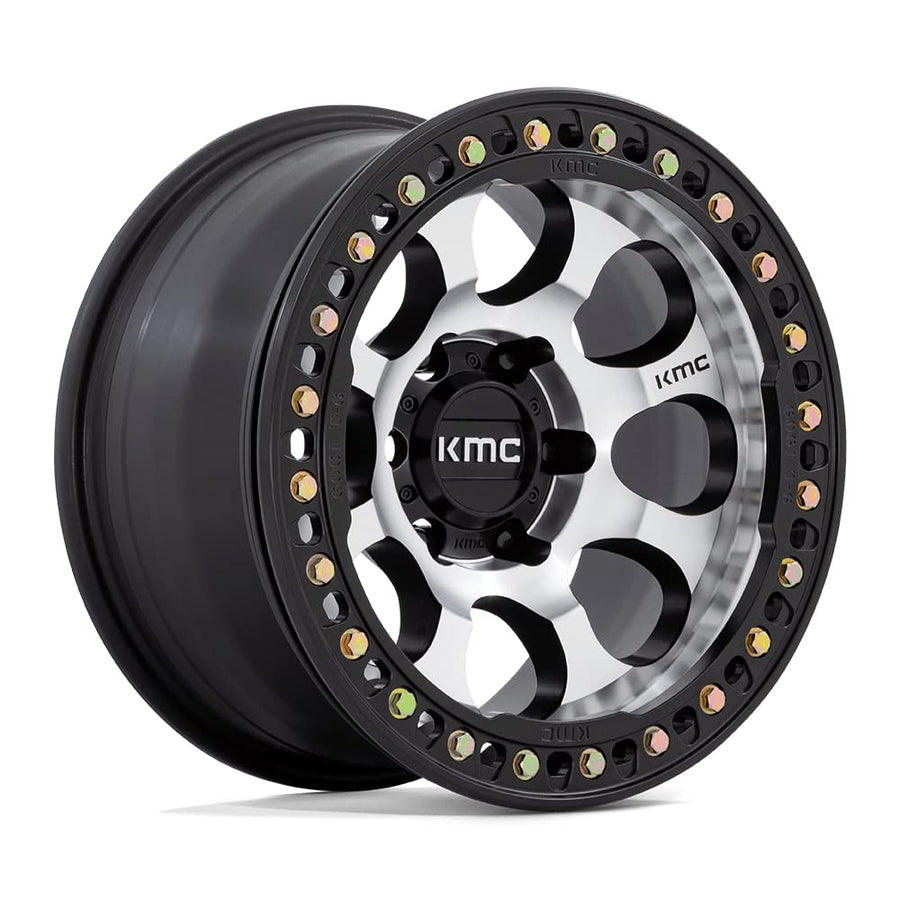 KMC Wheels KM237 6X135 17X9 MACH-FC-BLK -12MM - KM237DB17906312N