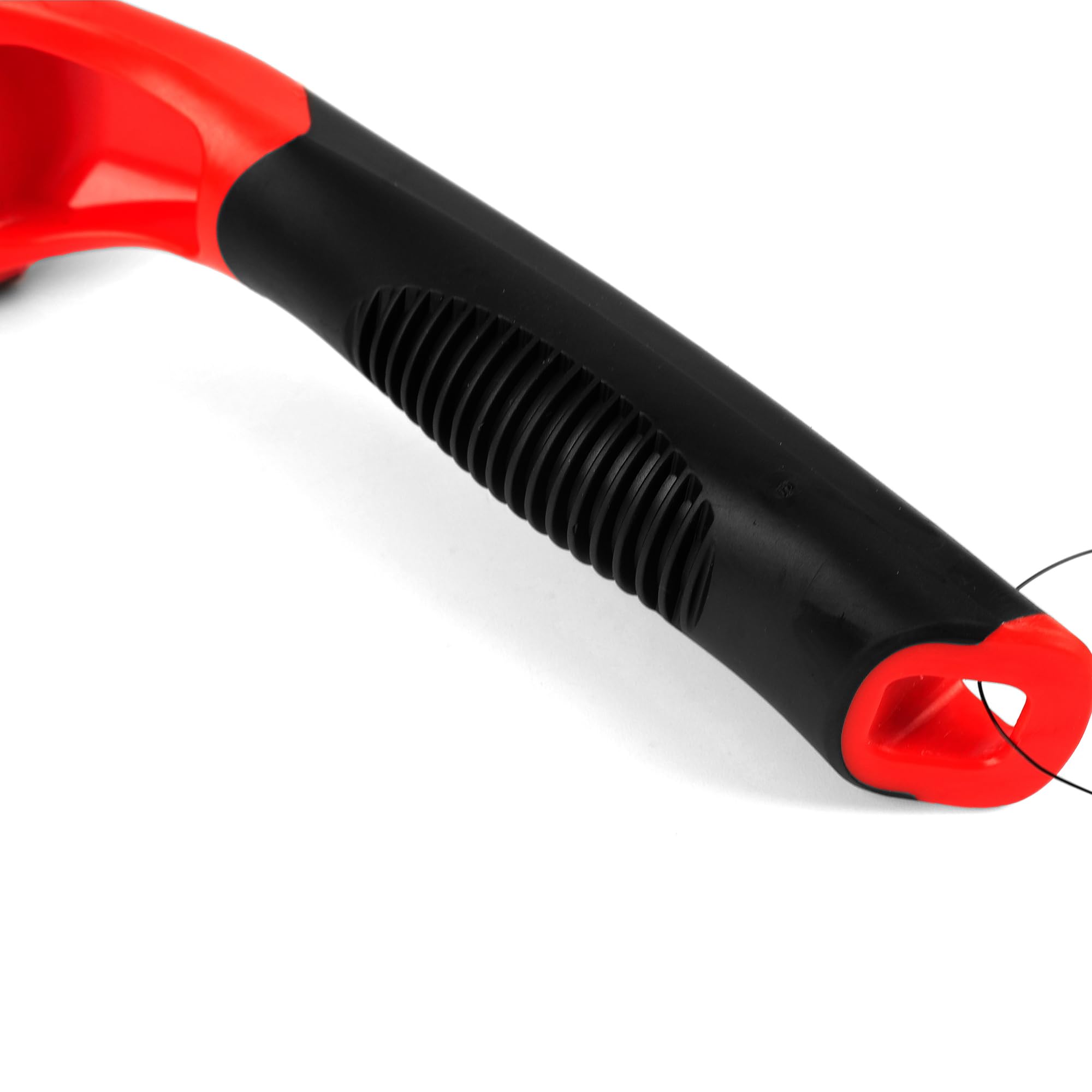 Maxshine Heavy Duty Universal Soft Grip Brush | Ergonomic Short Handle, Anti-Slip Grip, Scratch-Resistant Bumper | Stiff Bristles for Tires, Carpets & Tough Surfaces | Auto, Boat & Marine Detailing