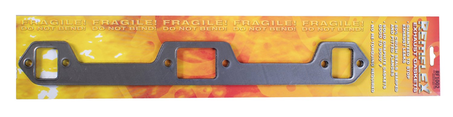 Exhaust Gasket Remflex 1002 for AMC V8 Engine, (Set of 2)
