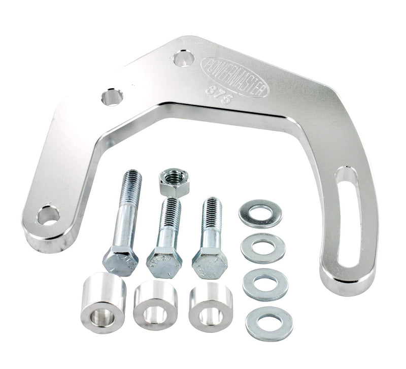 Bracket Powermaster Billet Aluminum Snug Mount [SBC] for 8162