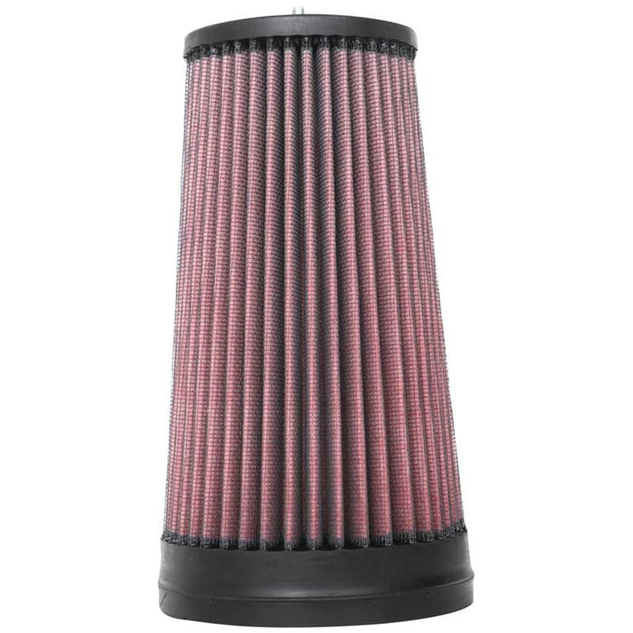 High-Flow K&N Original Lifetime Universal Clamp-On Air Filter:Performance, Premium, Washable: Flange Diameter: 2.75 In, Filter Height: 8.25 In, Flange Length: 0.313 In, Shape: Round Tapered, RU-5291