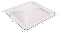 RV Skylight ICON 01818 SL1414-14" x 14" x 4", Clear