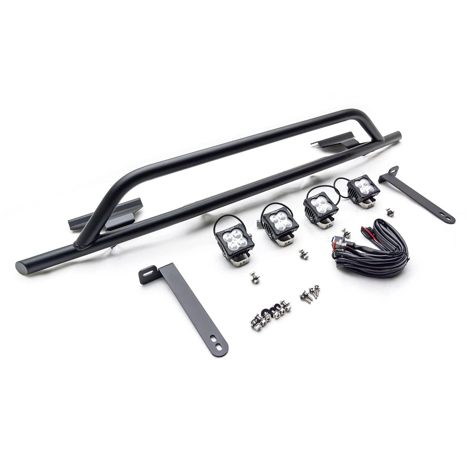 ZROADZ Front Bumper Z329661-KIT Tube LED Kit 2014-2021 Toyota Tundra Black
