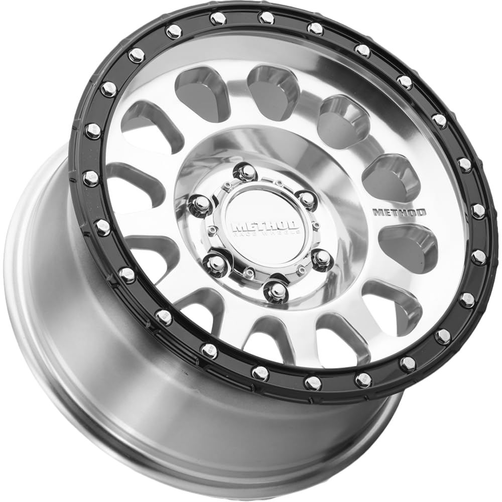 17x8.5 Method MR315 +0mm Polished/Black Wheel Rim 17" Inch MR315785161700
