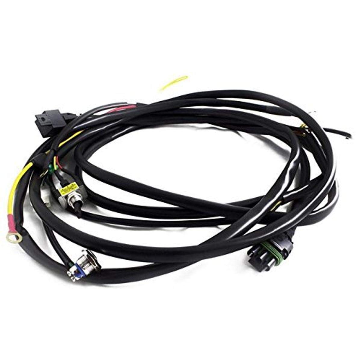 Baja Designs 640122 Wire Harness S8/IR (with Mode-2 Bar max 325 watts), Black