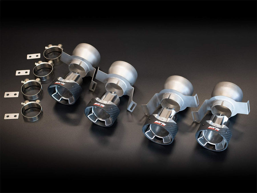 BORLA Exhaust Tip Kit 2018-2020 Kia Stinger/ 2021 Kia Stinger/Premium Models 3.3L Automatic Trans. RWD/AWD With BORLA Cat-Back System for 140736. Will NOT Fit O.E. System And 2021 GT Models.