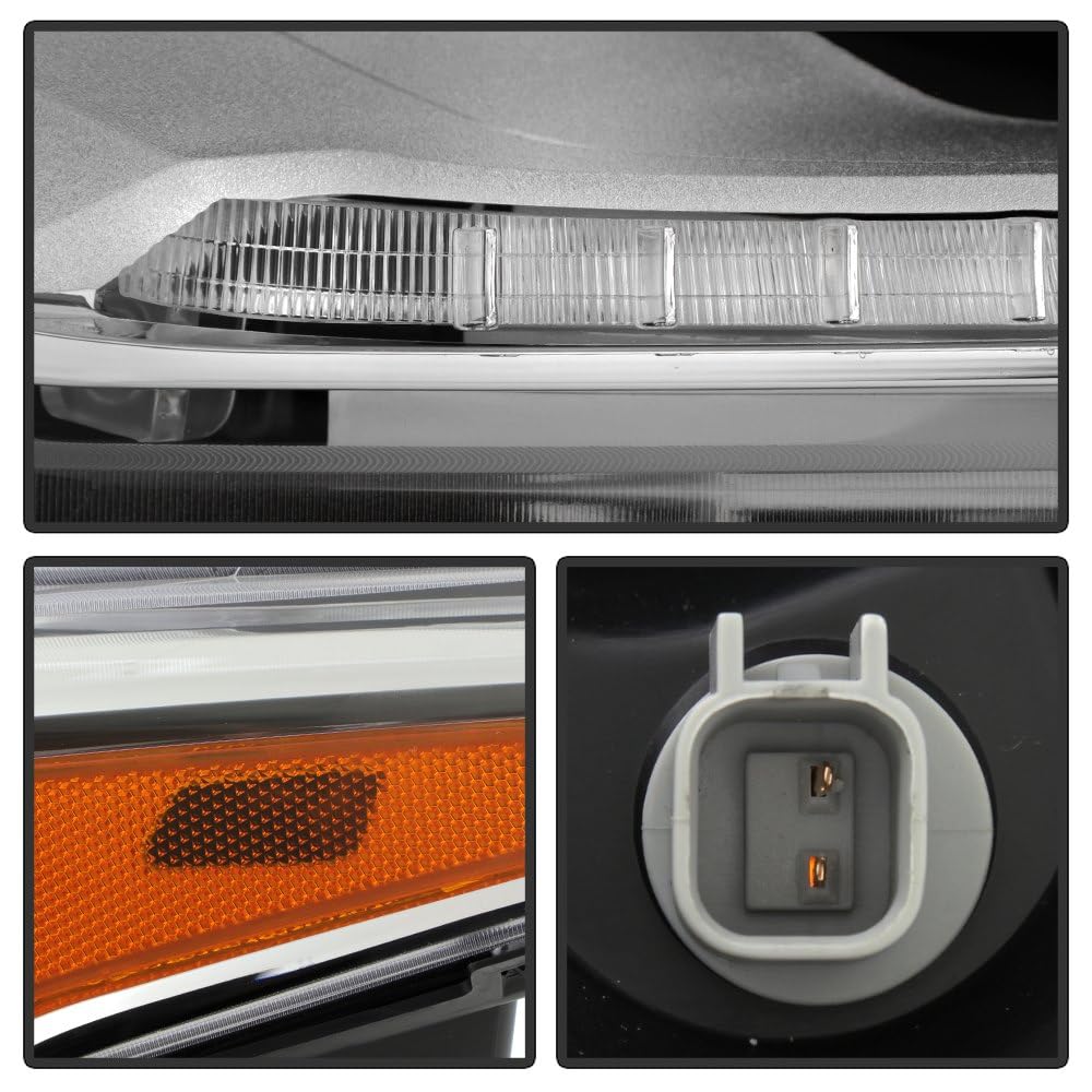 Chevy Traverse 18-21 Full LED (Signal/Side Marker Halogen) Headlight - OE Left Spyder (POE)