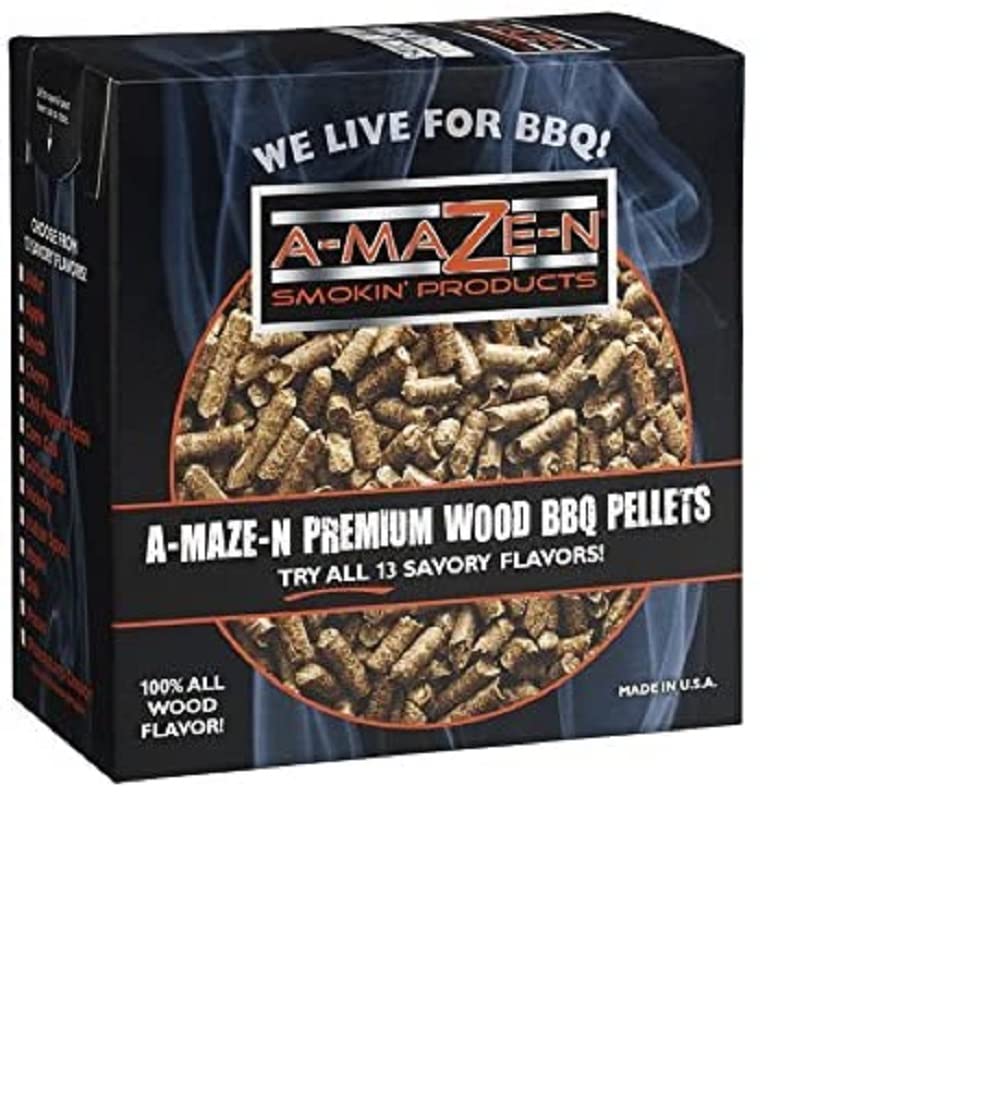 100% Cherry BBQ Pellets - A-MAZE-N - Smoker Pellets - Grilling - 2 lb