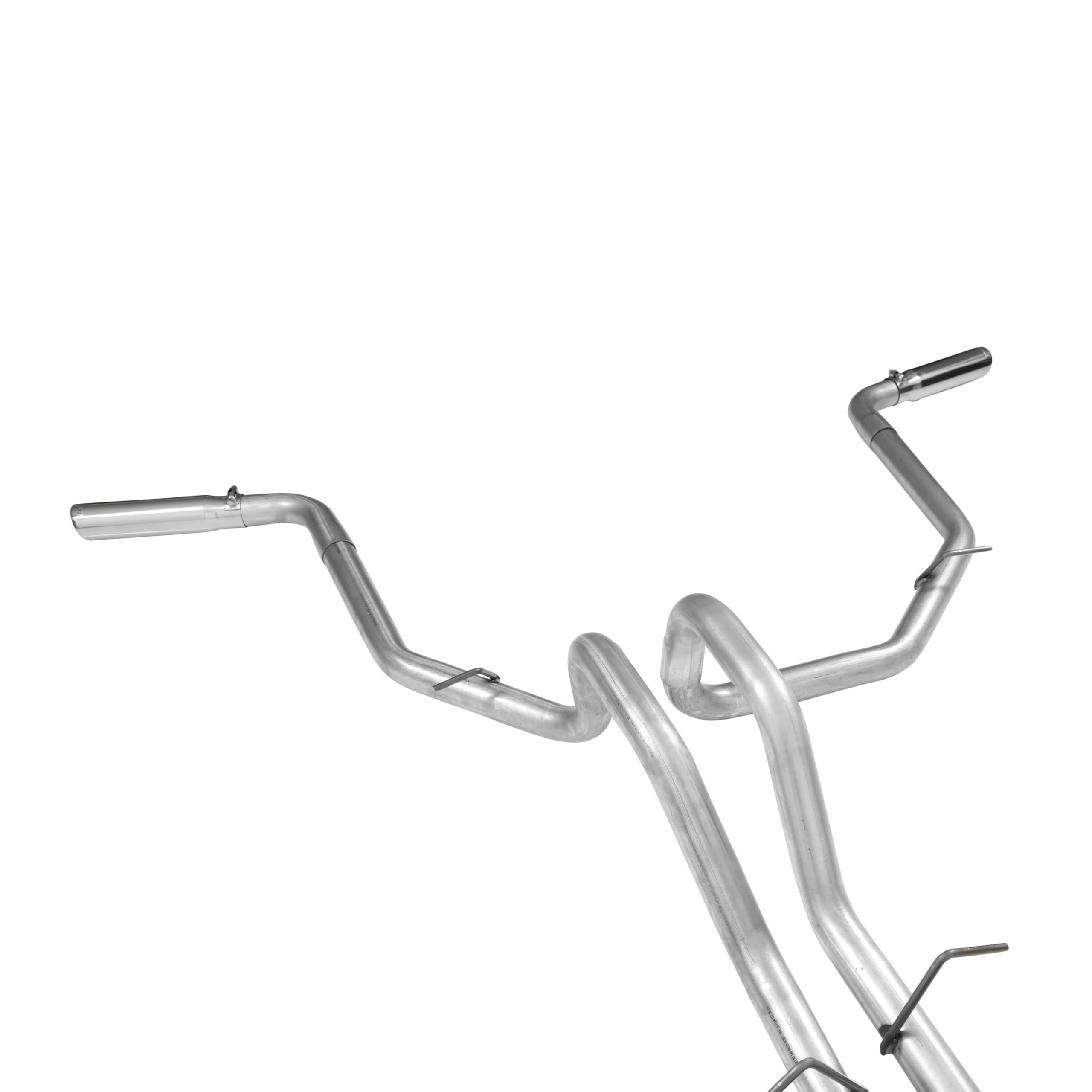 Flowmaster 17472 Cat-Back Exhaust Kit Dual 2.5 Inch Aluminized Steel 3 Inch Polished 304 Stainless Steel Tips Compatible with 1998-2003 Ford F-150 truck with 4.6L or 5.4L engine