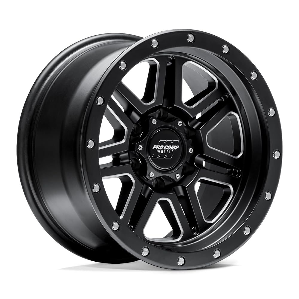 Apex Pro Comp Black Wheel with Painted (20 x 10. inches /5 x 5 inches, -18 inches Offset)