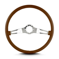 Teardrop Lecarra 66205 15" Polished Thin Grip Caramel 2 Spoke