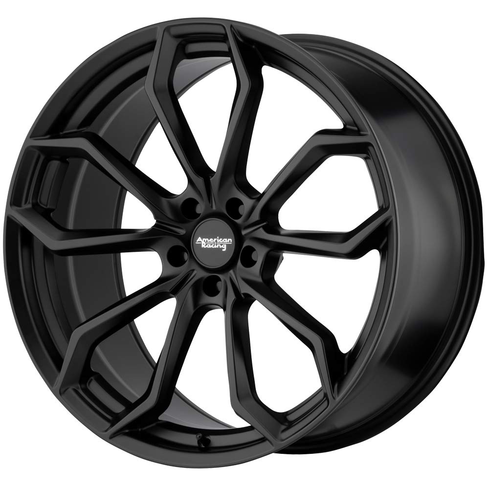 Satin Black AMERICAN RACING Splitter 22x9 5x120.00 (20 mm) Offset Part# (AR93222952720)