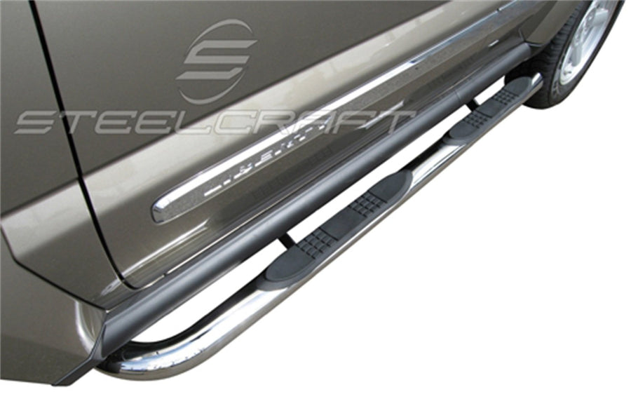 3 in. Round Side Bar Steelcraft 220700 Black Powdercoat