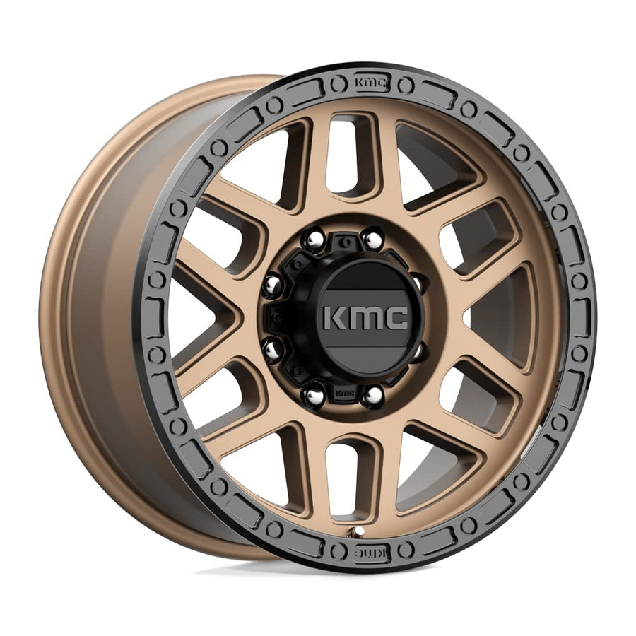 KM544 Wheels 18X9 8X6.5 M-BRZ BLK LP 18MM - KM54489080618