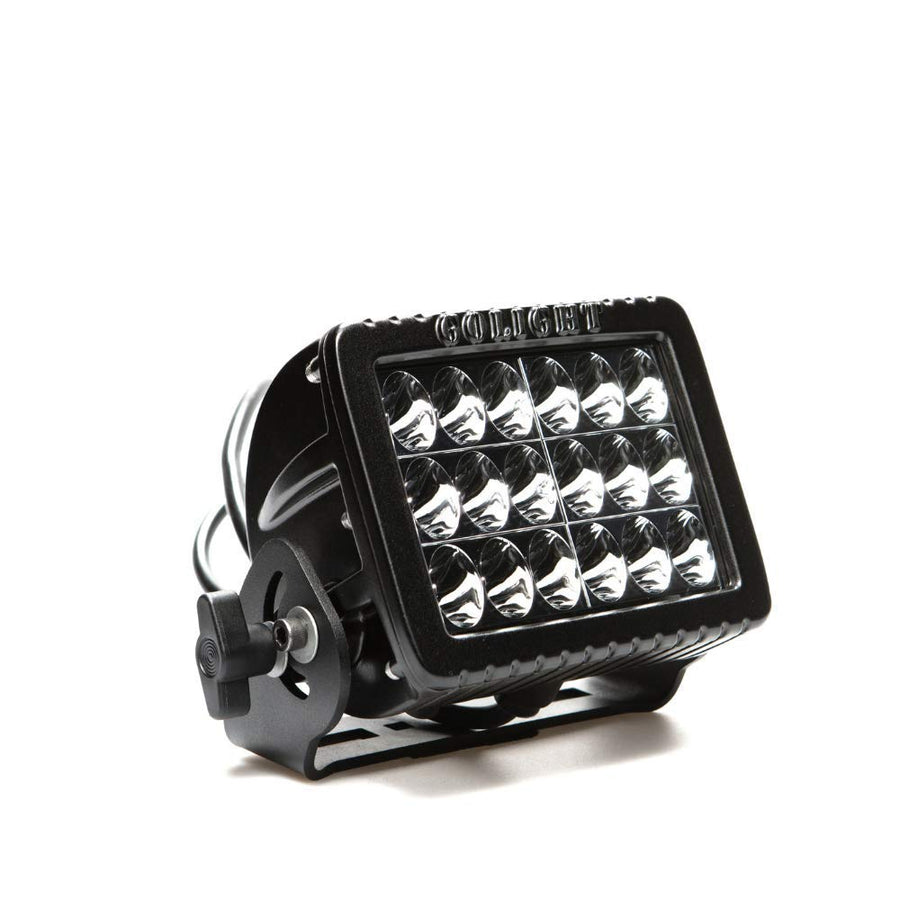 GXL Golight Performance Spotlight LED Permanent Mount Flood Light For Work Trucks, Boats, RVs and More Marine Grade - Black