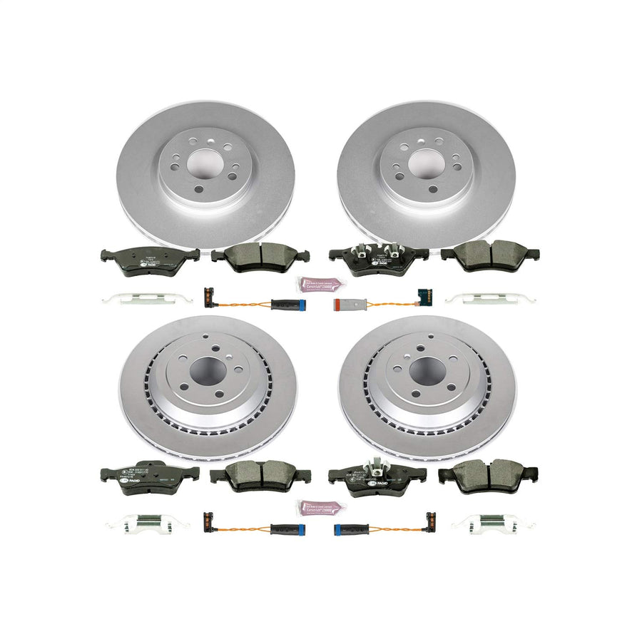 Euro-Stop Power Stop Brake Kit Front and Rear ESK4085