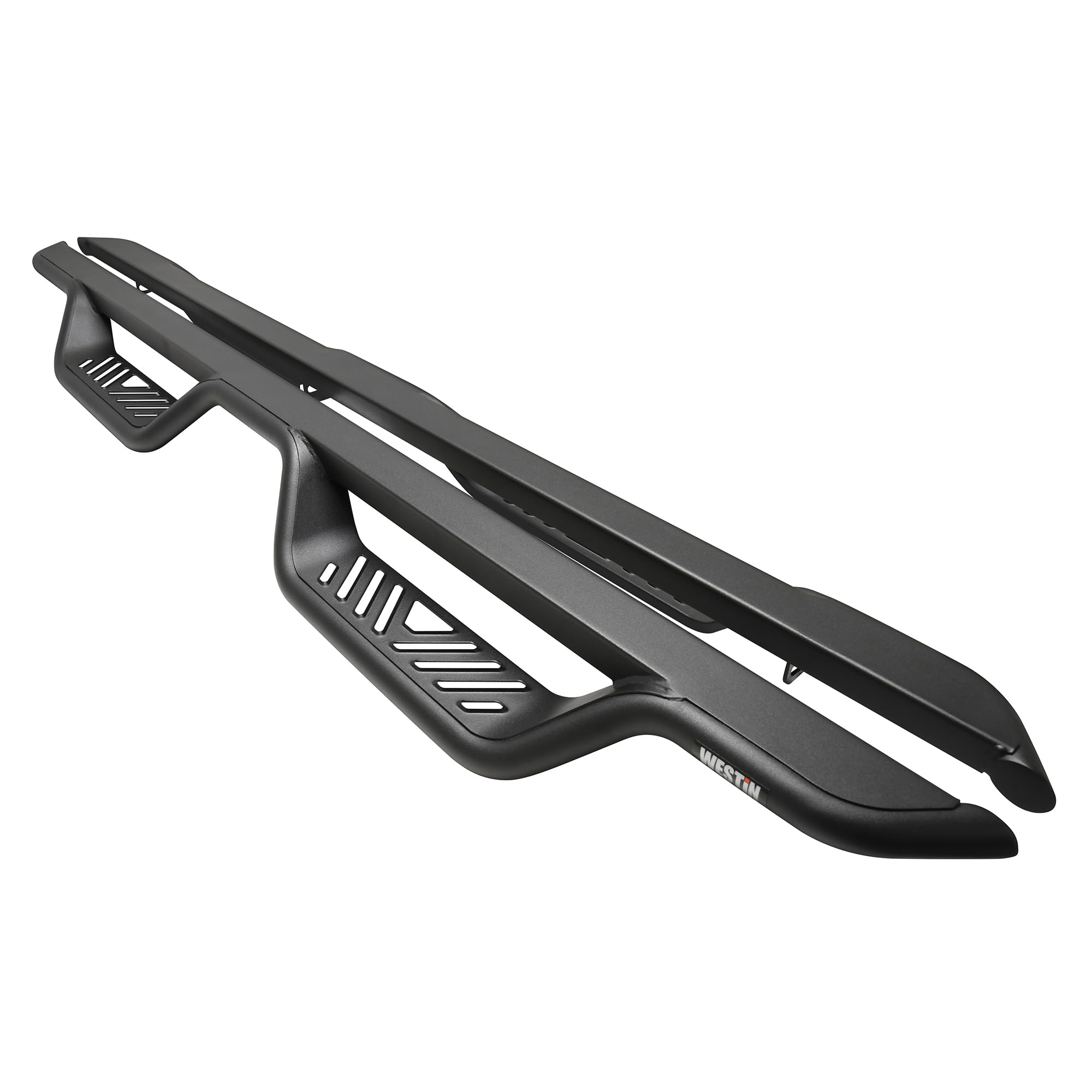 Westin Black Outlaw 20-14125 Drop Nerf Step Bars fits 2019-2022 Silverado Sierra 1500 (Excl. LD/Sierra 1500 Limited) 2020-2022 2500 3500 Double Cab 1 Pair