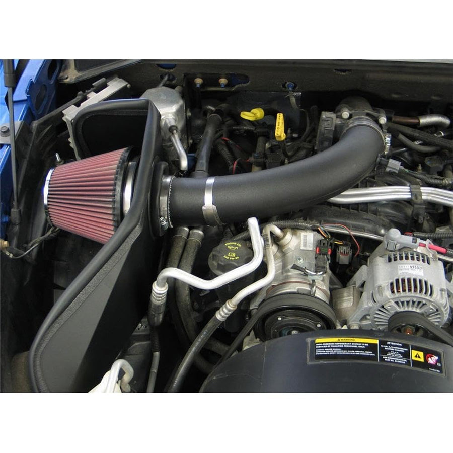 Cold Air Intake System K&N: High-Flow Air-Filter, Increase Performance & Horsepower: Compatible with 2007-2008 DODGE Dakota; 2007-2008 MITSUBISHI Raider, 57-1558