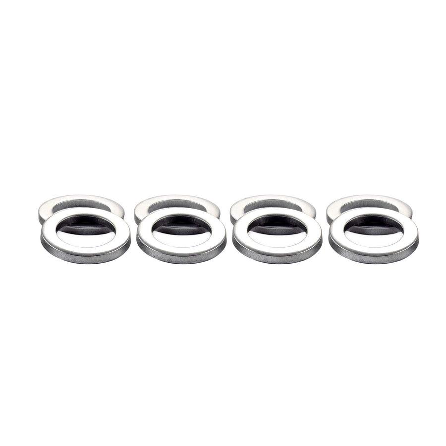 Duplex Mag Washer MCGARD 78715 - Pack of 8, Stainless Steel, Chrome
