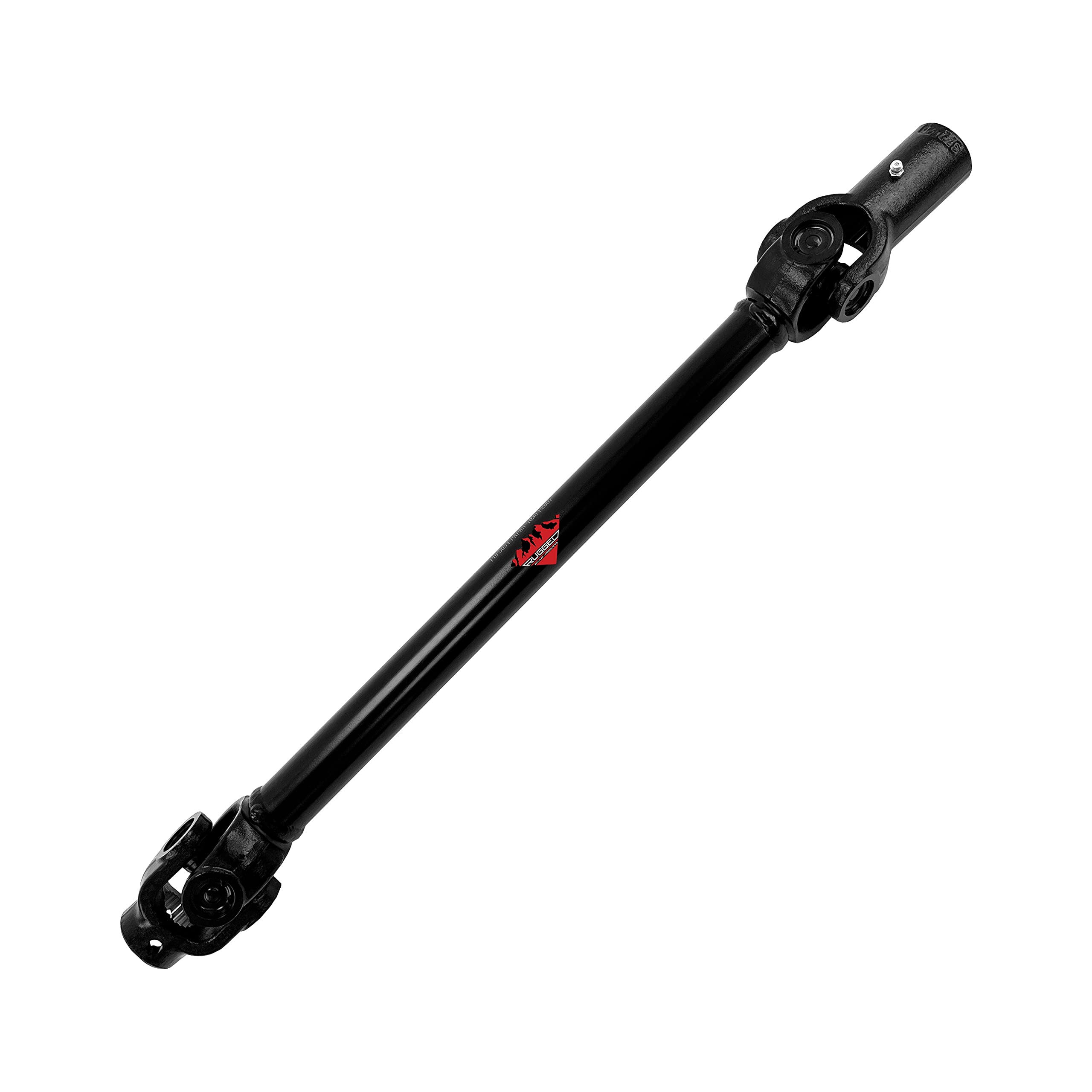 Polaris RZR 1000/General 1000 Rugged Front Propeller Shaft (2014-2020), Heat Treated Carbon Steel & Powder Coated Black Shafts for Extreme Durability, U-Joints Greased Fittings OEM: 1334187