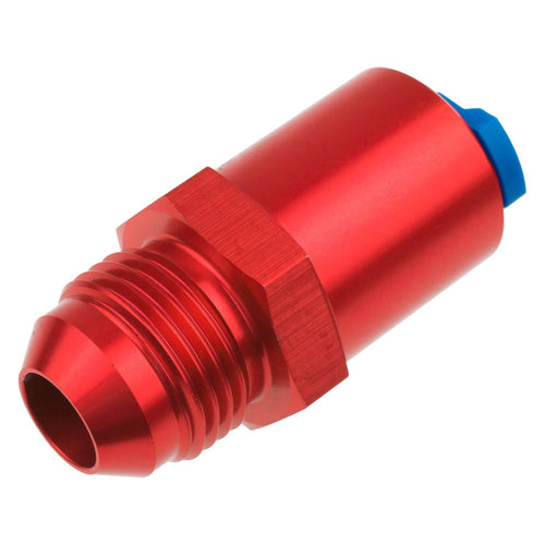 880-06-06-3 Red Horse Performance -6An Male to 3/8" Clip Rail - Red