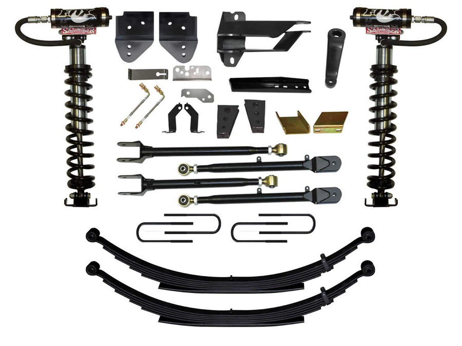 Skyjacker Suspension Lift Kit F1782LSKS w/Shock 8.5 in. Lift Class II 4-Link Sys Incl. Front Coil Over Shocks Rear Leaf Springs