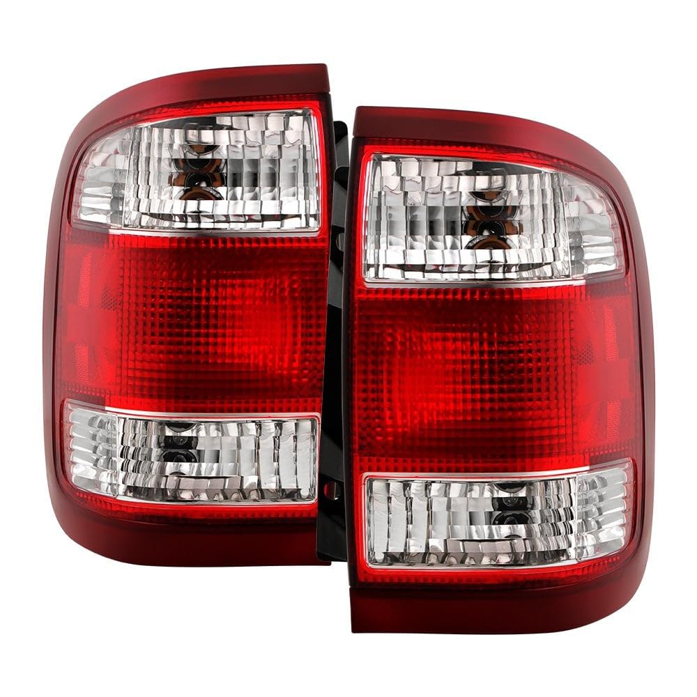 Nissan Pathfinder Spyder (OE) 99-04 (Also Fit 96-98) Red Clear w/Harness Tail Light - OE Set