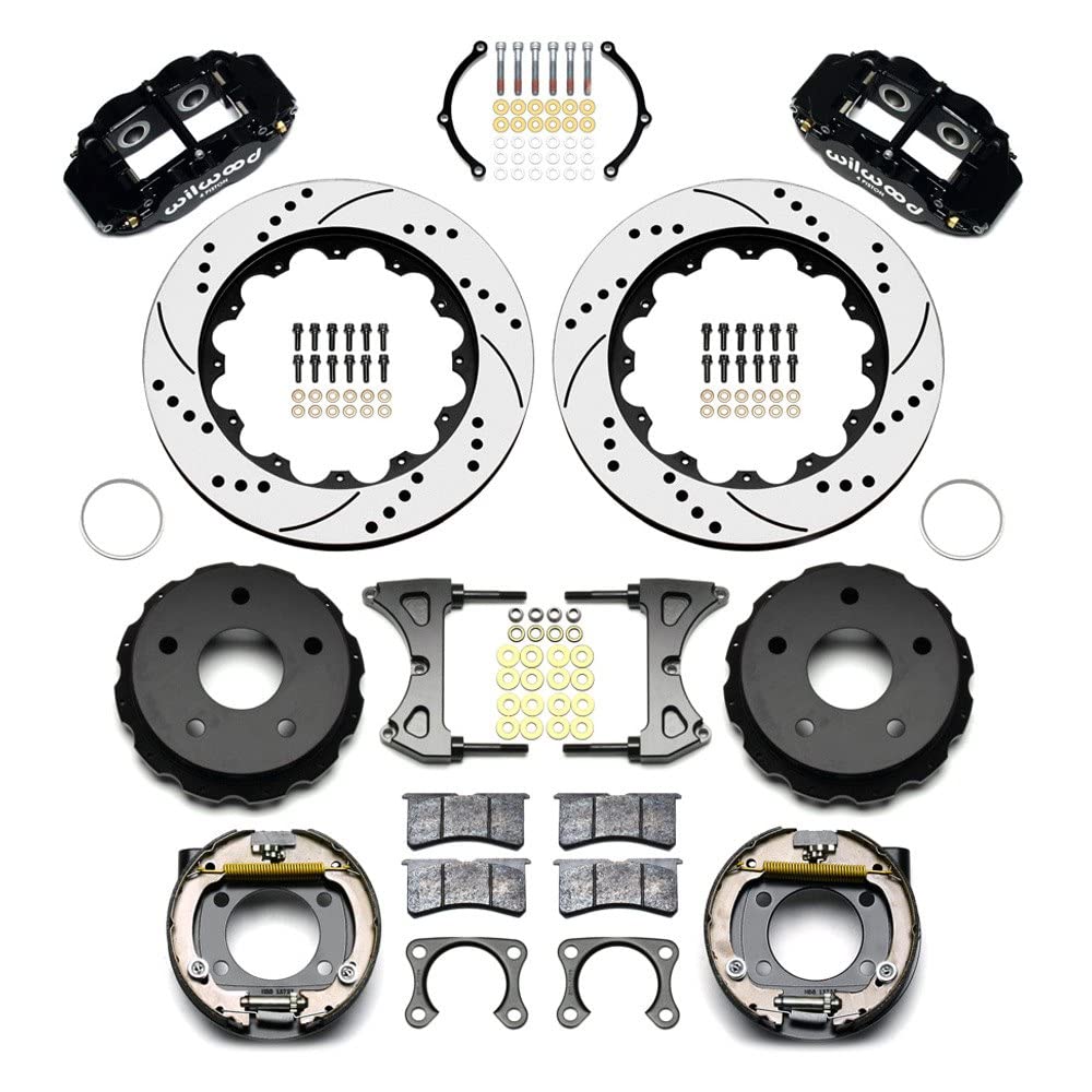 Rear P-Brk Kit, FNSL4R, 14.00" Drilled