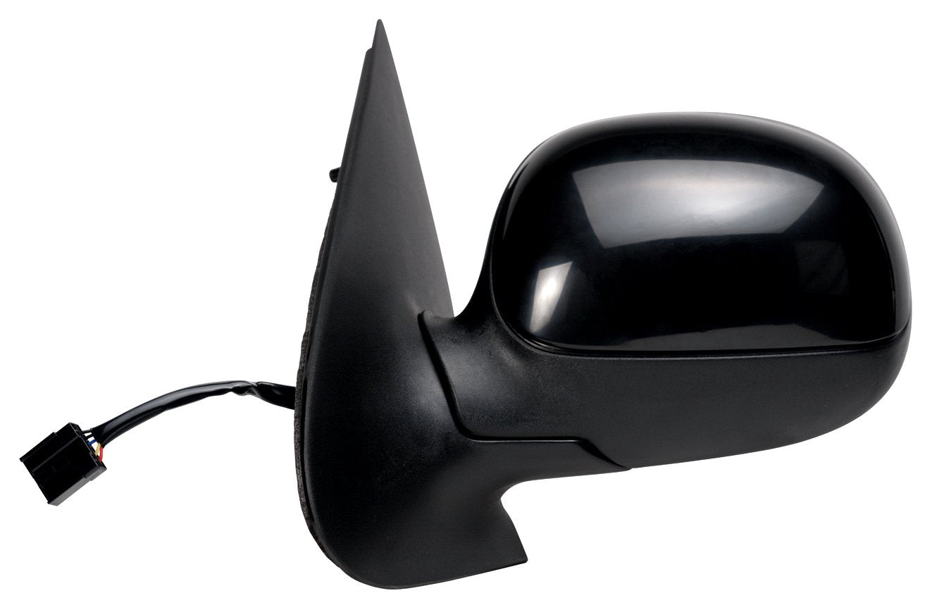 Fit System Driver Side Mirror for Lincoln Navigator, Ford Expedition, F150/F250 LD Crew Cab, Black, w/PTM Cover, Foldaway, Drover Side, Power