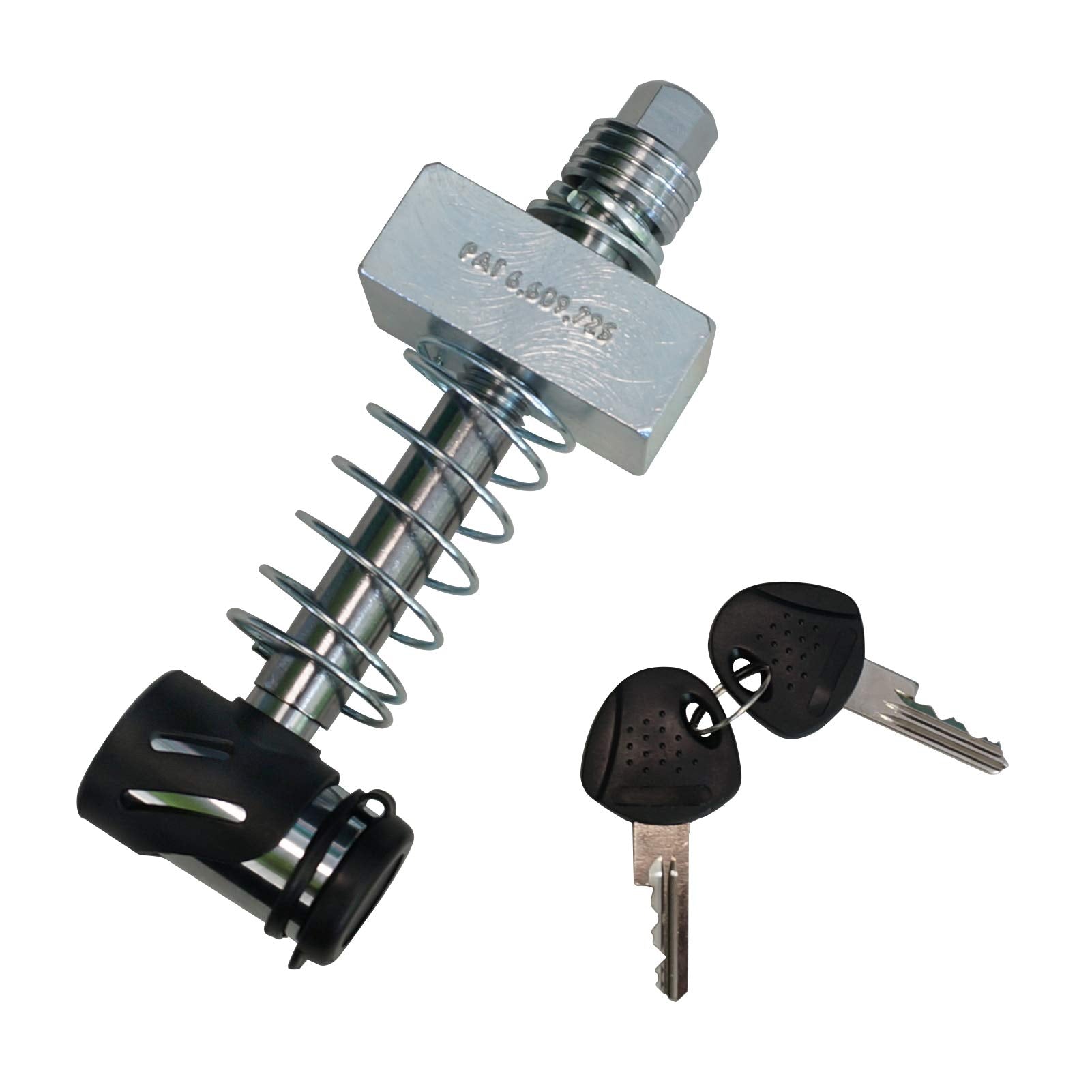 Keyless Let's Go Aero (SHP2040-XXL Press-on Locking Silent Hitch Pin for 3 inch Hitches