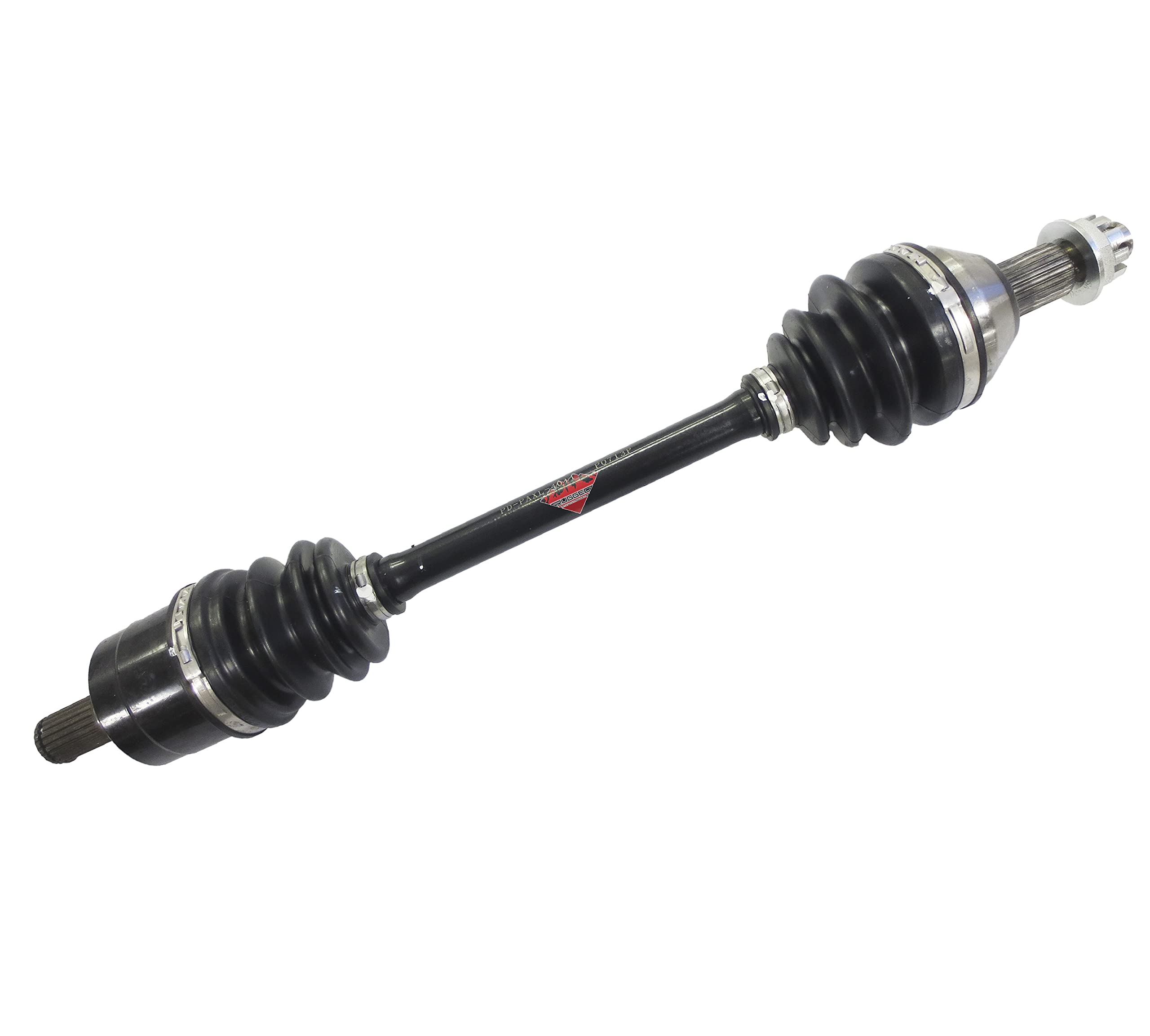Front Left/Right Rugged Performance Axle for (2015-2020) Arctic Cat Alterra/XR, CNC Precision Components, Stainless-Steel Clamps Coated for Protection & Machined Heat Treated OEM: 2502-351