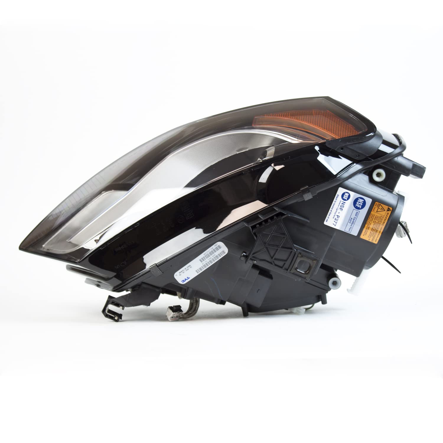 Right TYC Headlight Assembly Compatible with 2009-2012 Audi A4