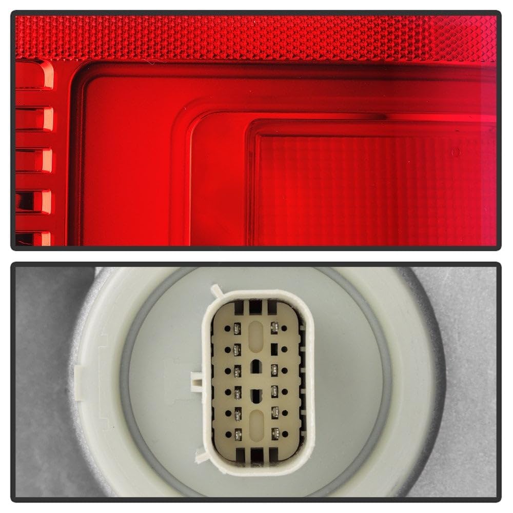 Ford F250 F350 Spyder (POE) 20-22 Superduty w/Blind Spot Ready Full LED Tail Light - OE Left