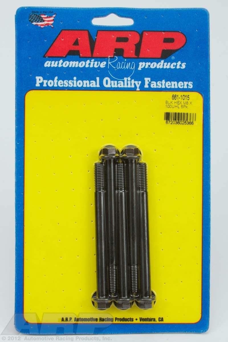 ARP Hex Bolt, 661-1015 M8 x 1.25", Pack of 5