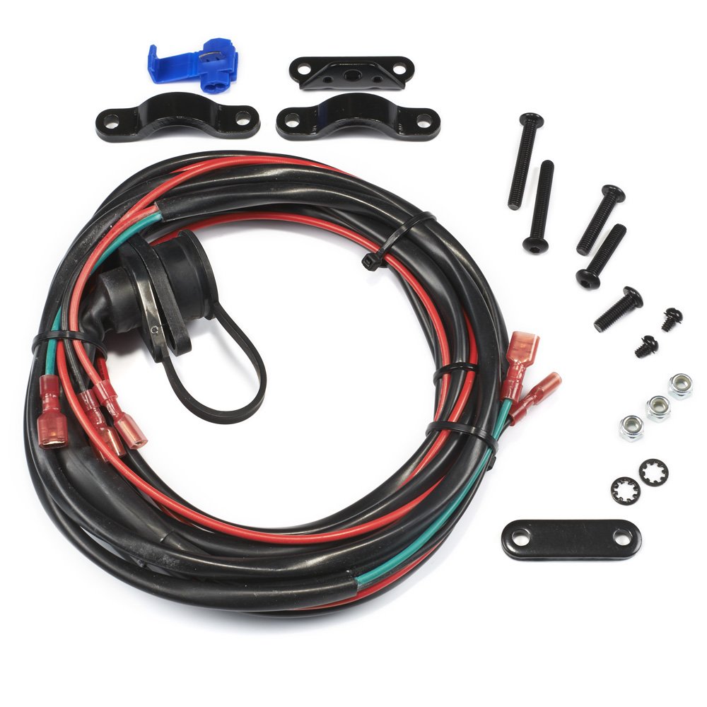 Remote Control WARN 89586 Socket and Wire Harness for Vantage 4000 ATV Winches