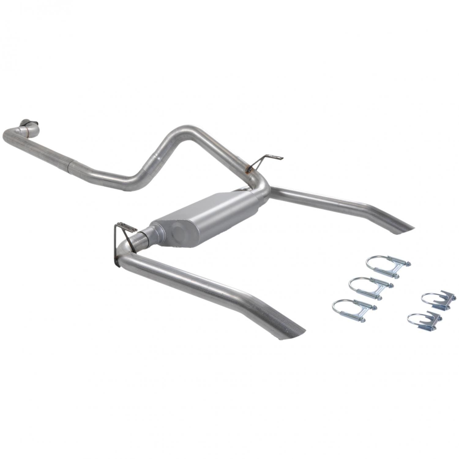 Flowmaster American Thunder 17143 Cat-Back Exhaust Kit 3 Inch Aluminized Steel Compatible with 1993-1995 Chevy Camaro and Pontiac Firebird with 5.7L LT-1 engine