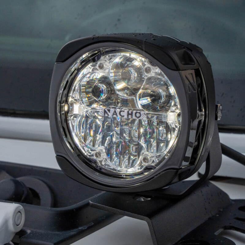 Quatro PM435 NACHO Supreme 80 Peak candela 374,602 Effective lumens 10,500 80 W each redefining high-performance lighting ideal for 4x4 offroad adventures