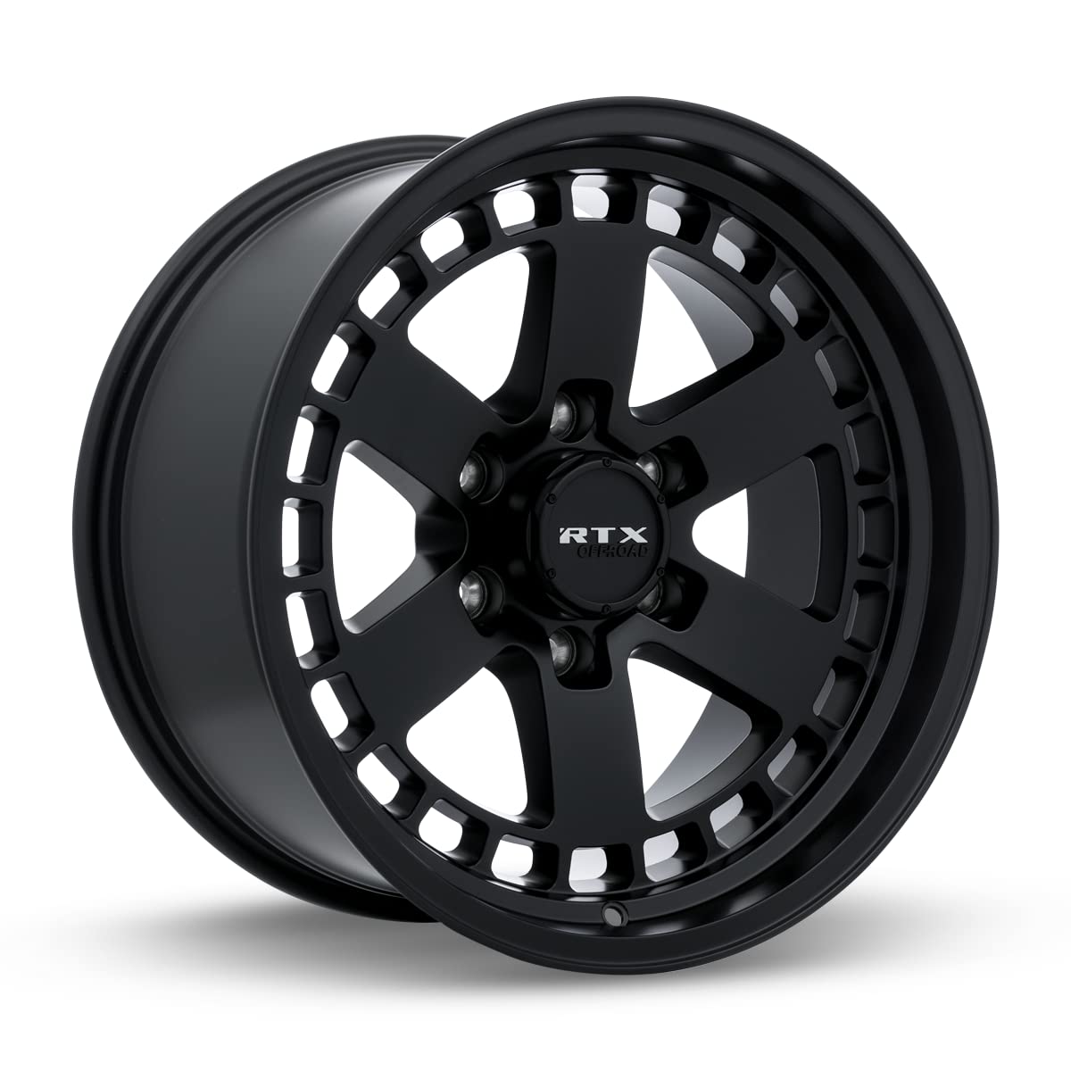 Ozark RTX® (Offroad), 163712, Satin Black, 18x9 6x139.7 ET0 CB106.1