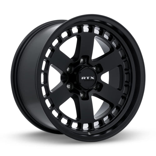 Ozark RTX® (Offroad), 163712, Satin Black, 18x9 6x139.7 ET0 CB106.1