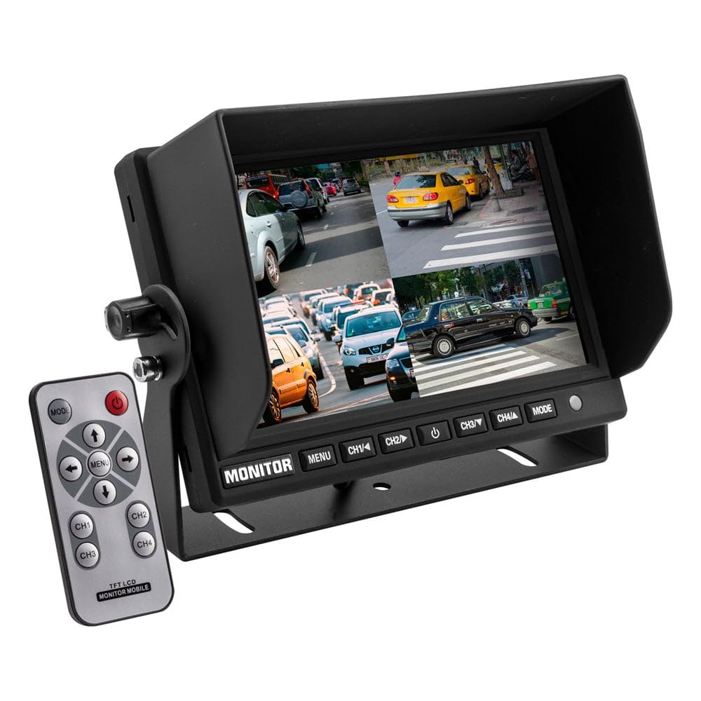 iBeam Metra 7 Inch Monitor with Quad Camera Input