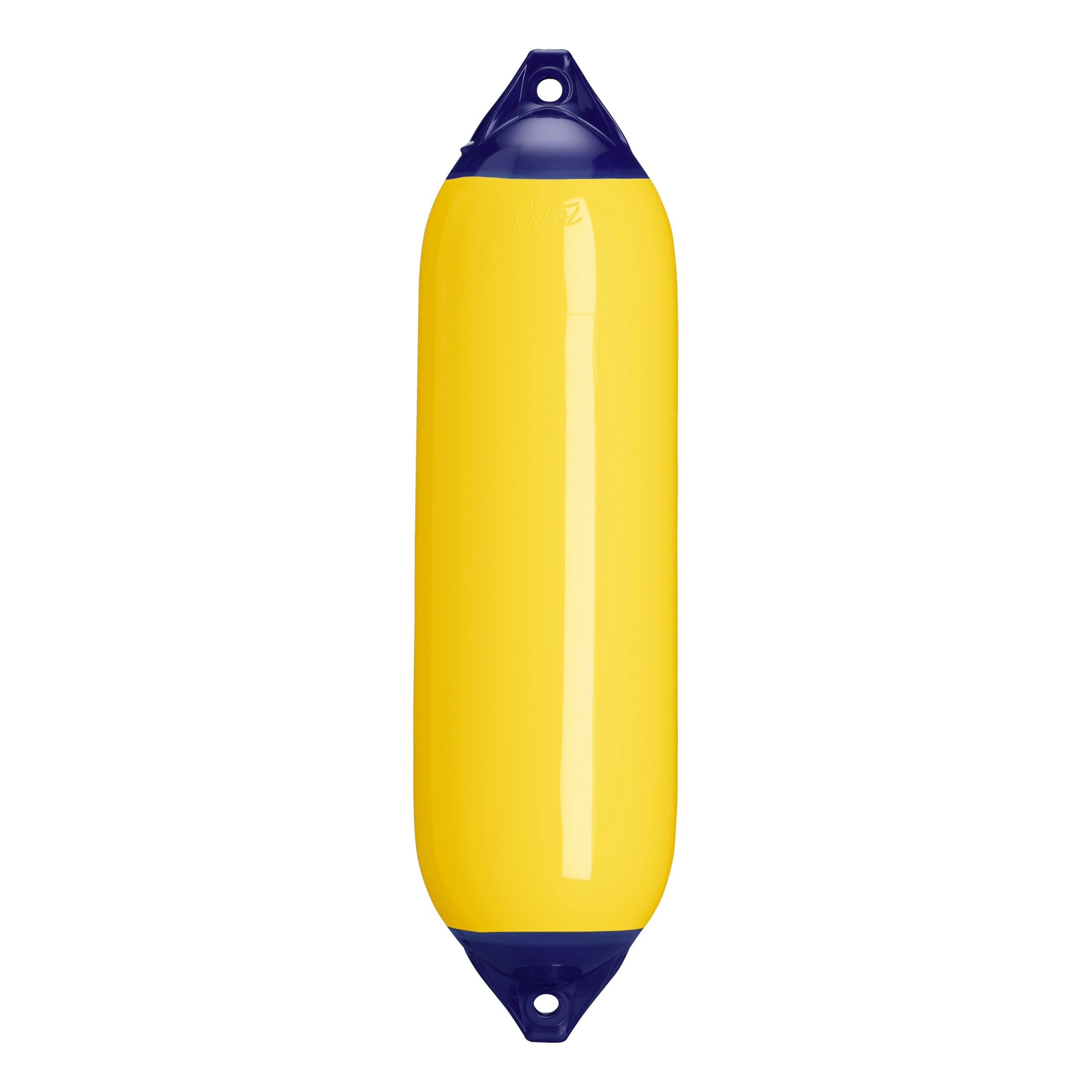 F-6 Standard Polyform Boat Fender Blue Ropehold - Yellow