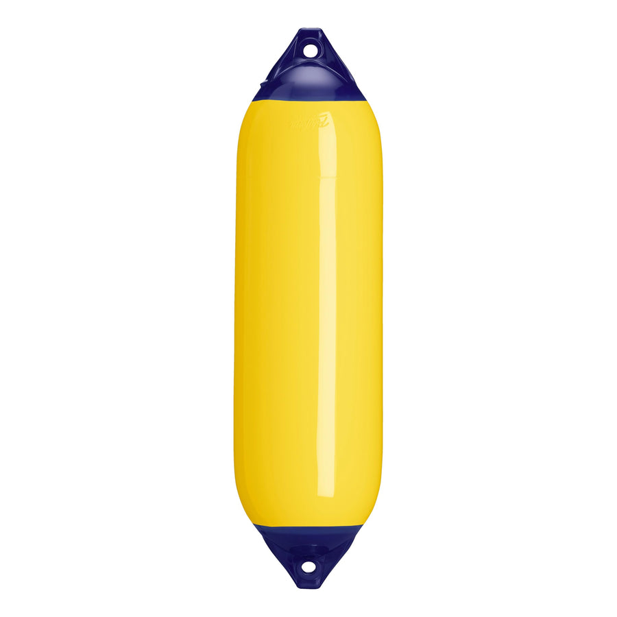 F-6 Standard Polyform Boat Fender Blue Ropehold - Yellow