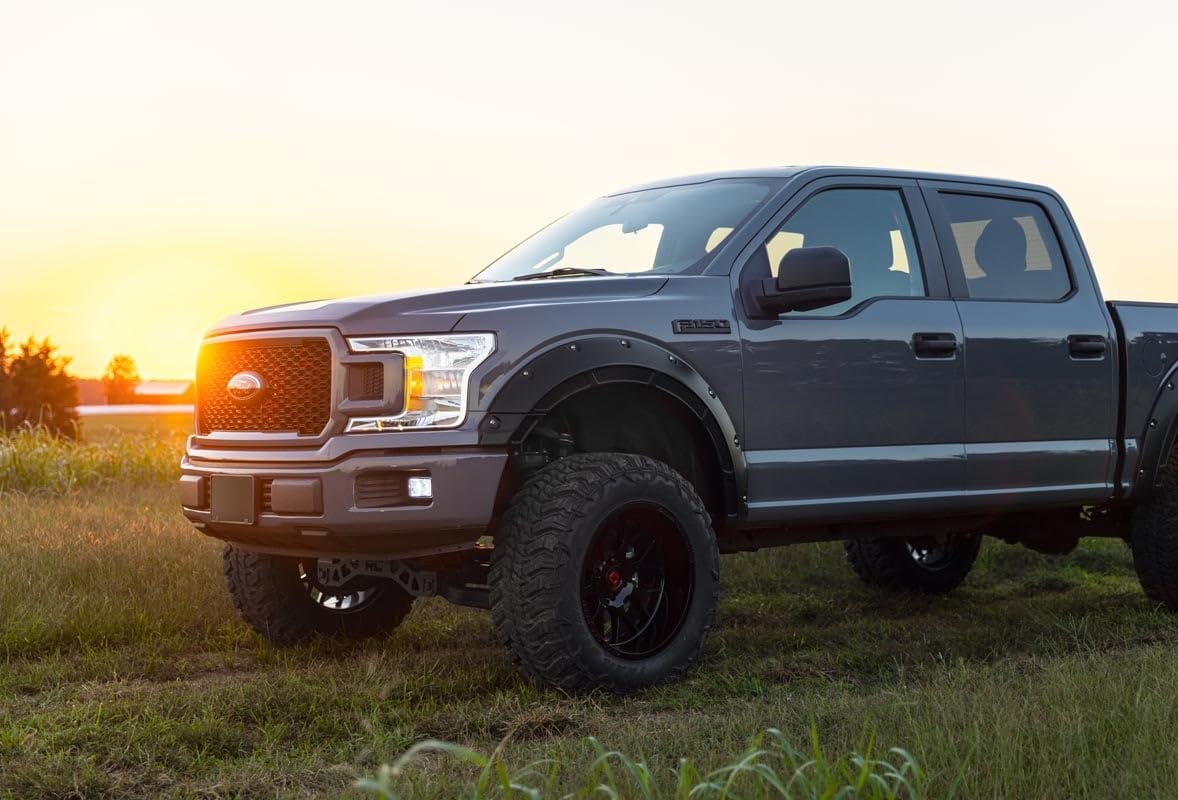 Defender Fender Flares Rough Country for 2015-2020 Ford F-150 - A-F11811