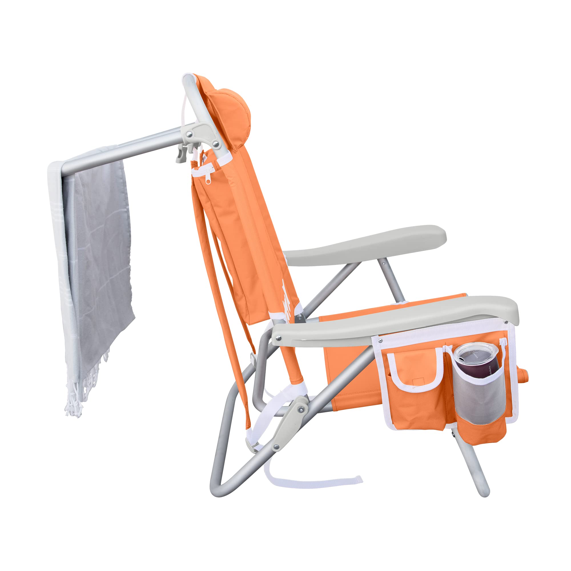 Papaya Hurley Deluxe Backpack Outdoor Chair, One Size