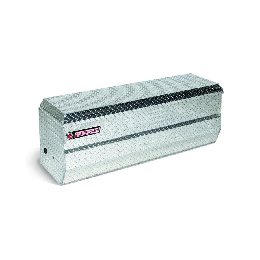 Truck Box Weather Guard Chest, 62 in. W, 20-1/4 in. D, Bright Aluminum, 664001