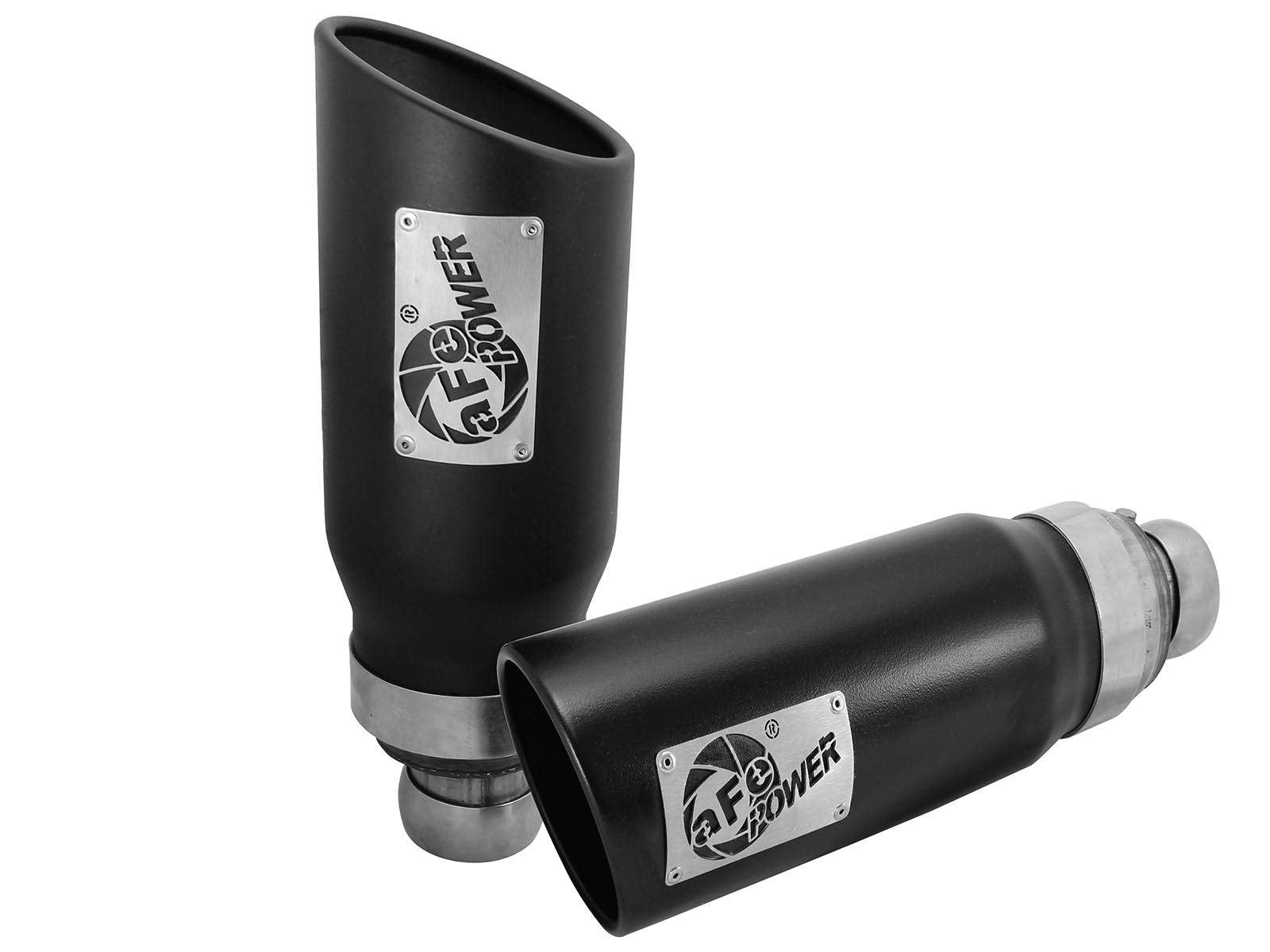 304 Stainless Steel aFe Power 49C42046-B Exhaust Tip Upgrade for RAM 1500 V8-5.7L/V6-3.0L Black
