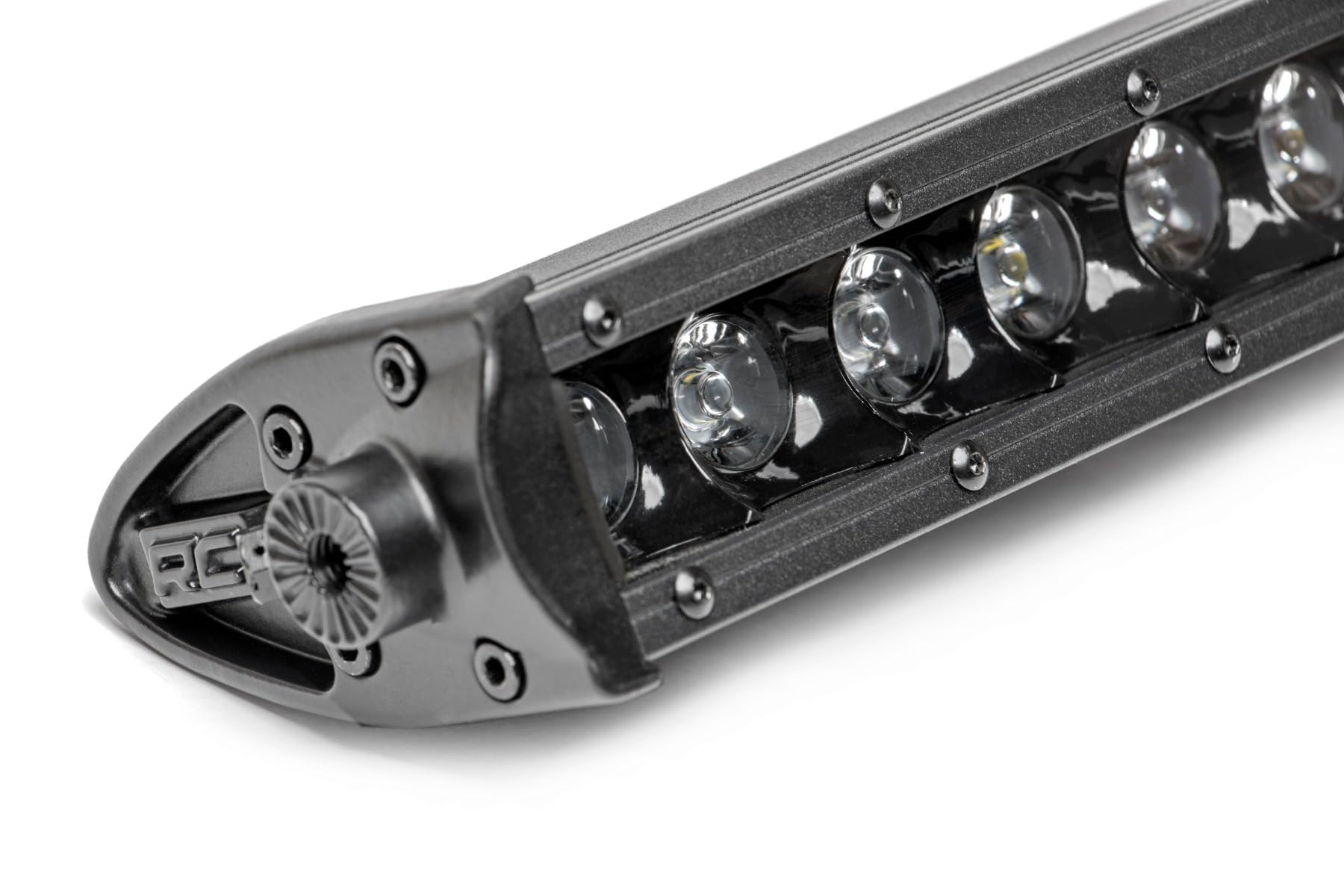 20-Inch Rough Country LED Light Bar - 100W CREE LED, 7200 Lumen, Spot Focus Beam, Rugged Off-Road Lighting for Jeeps, Trucks, UTV